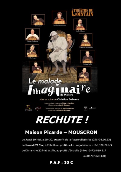 AFFICHE THEATRE 21MAI2011 petite Théâtre   Le Malade Imaginaire