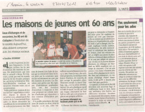 MJ 60ANS 300x231 Les maisons de jeunes ont 60 ans.
