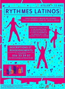 AFFICHE RYTHME LATINOS JPEG 220x300 ATELIER RYTHMES LATINOS !