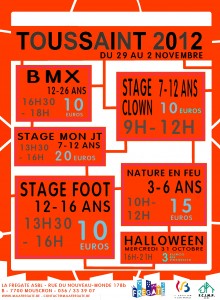 AFFICHE TOUSSAINT 2012 JPEG AVEC DATE1 220x300 STAGE TOUSSAINT 2012