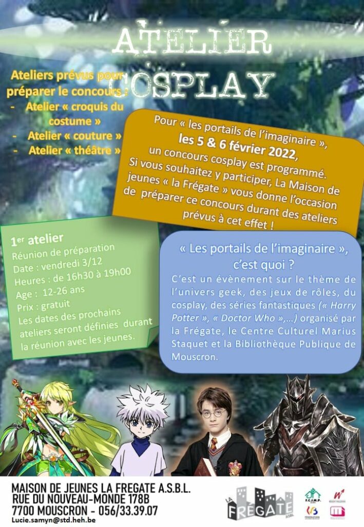 262315200 5183099001703746 5765160244741737063 n 709x1024 Concours COSPLAY / Les Portails De lImaginaire